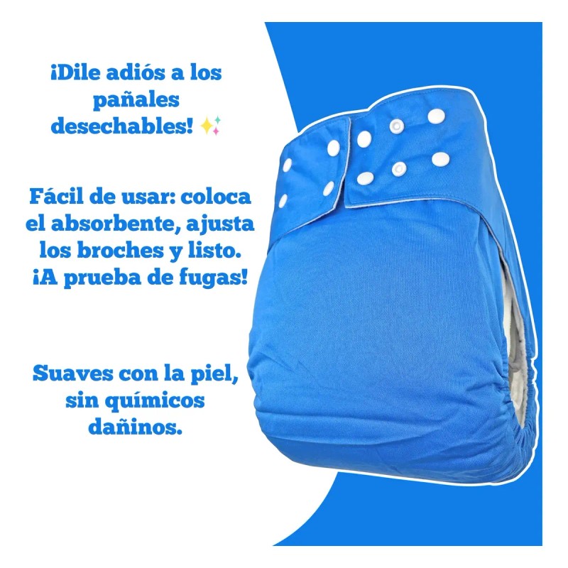 Pañal Ecológico Junior Jumbo Adolecente Con Inserto Ecobaby