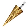 Step Drill, Hexagonal, Spiral, Sharp, Titanium Coated Spiral, HssSteel Drill,