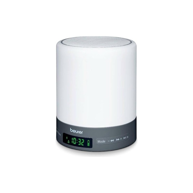Beurer WL 50 Light Alarm Clock with LED Mood Light,