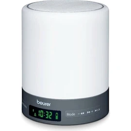 Beurer WL 50 Light Alarm Clock with LED Mood Light, Simulation of Sunrise and Sunset, Supports Sleep Rhythm