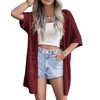 Zeagoo Womens 2024 Lightweight Summer Boho Oversized V Neck Cardigan