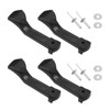 EATAKWARD 4 Pack Hood Strap Panel Latch Kit Replacement for