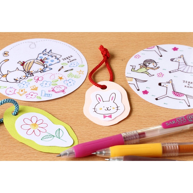 ゼブラ 水性 ジェルボールペン サラサクリップ 0.5 JJ15-LP ライトピンク