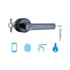 ETEKJOY Smart Door Lever Lock 4-in-1 App+Fingerprint+Passcode+Key Left/Right Reversible Handle