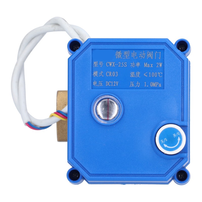 Electric Ball Valve BSP Brass Motorized Mini DN15 1/2in DC12V