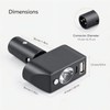 Electric Wheelchair USB Charger with Bright LED Light, 3-Pin XLR