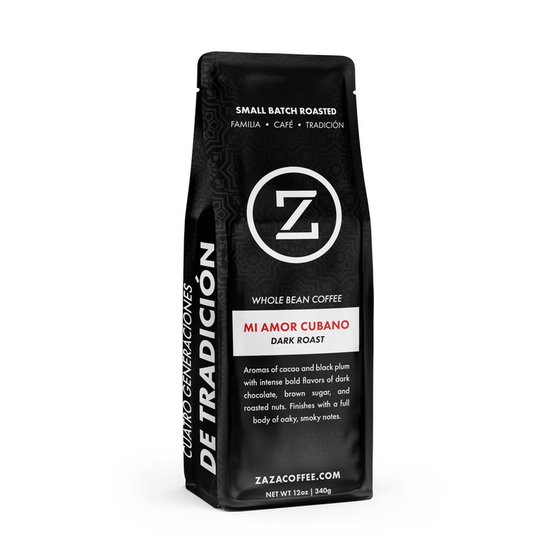 Zaza Coffee Mi Amor Cubano Dark Roast Coffee - Whole