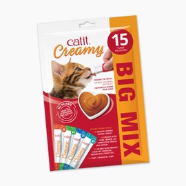 Catit Creamy Lickable Treats Variety Multipack 15 Pack