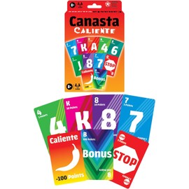 Big Game Toys~Deluxe Canasta Caliente Card Game 110 Custom Cards