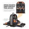 Tool Backpack with Laptop Compartment, Full-Open Tool Bag, Hvac Tool