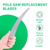 Pole Saw Blade, Steel Pole Saw Blade Replacement Silver Tree