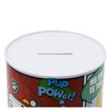 Stor Piggy Bank, Metal Synthetic, Multi Coloured, Pack of 1