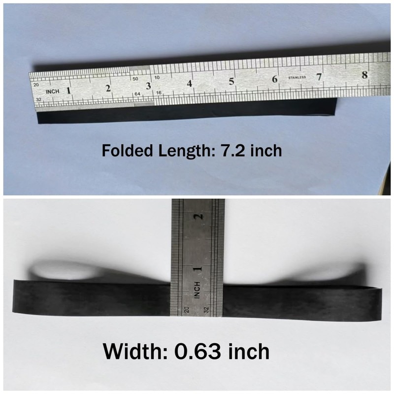 Tactical Rubber Bands Size #107 (7'' x 3/5''), 20 Pcs