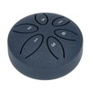 Tongue Drum 3inch 6 Tone Steel with 1pcs Drumstick Mini