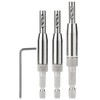 Bates- Self Centering Drill Bit Set, 3 Pack, 7/64", 9/64",