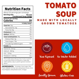 Dei Fratelli Tomato Soup (10.75 oz. cans; 12 pack) - Gluten Free - 5th Generation Recipe