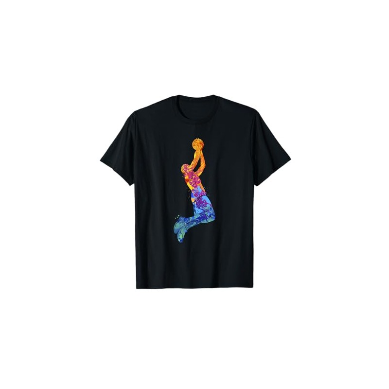 Basket Basketball Pallacanestro Grafico del Basket Maglietta