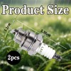2 x spark plugs, L8RTC, spark plugs for lawnmowers, petrol,