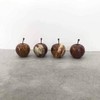 Marble Apple Large Marble Apple Large Brown Brown Interior Marble
