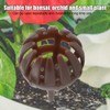 100pcs/ Set Reusable Portable Fertilizer Cover Box Basket for Bonsai