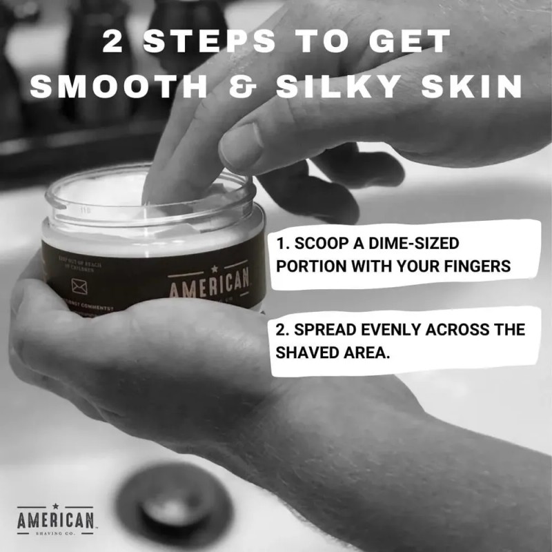 Bálsamo Para Después Del Afeitado American Shaving Co Smooth