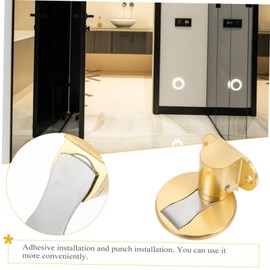 NUOBESTY Djustable Door Stops 304 Stainless Steel Draught Stopper Magnetic Door Draft Blocker