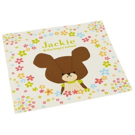 Skater KB4-A Lunch Cloth Bear's School, 16.9 x 16.9 inches (43 x 43 cm), Made in Japan