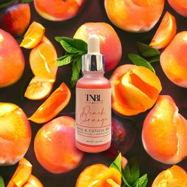 TNBL Nail & Cuticle Oil Dropper 30ml (PEACH ORANGE)