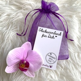 Selfmade Jewelry Horseshoe Bracelet Women's Silver (Adjustable up to 21 cm) Lucky Charm Bracelet for Women and Girls in Grey Includes Gift Box, Metal, No Gemstone