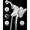GRICH Filtered Shower Head with Handheld: 2.5GPM Shower Deads with