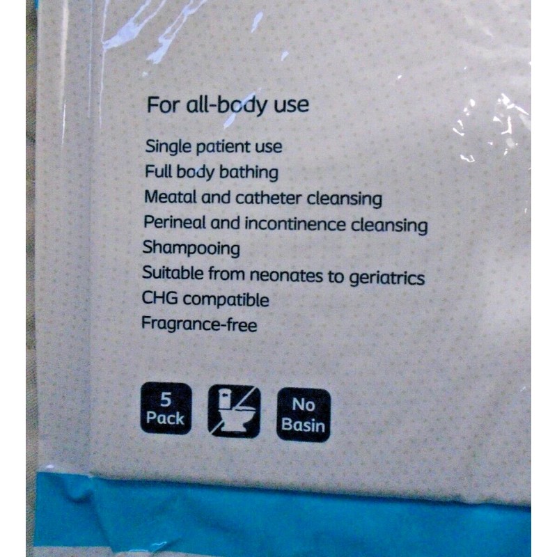 Coloplast 20 Coloplast EasiCleanse Bath No Rinse Disposable Wash Cloths
