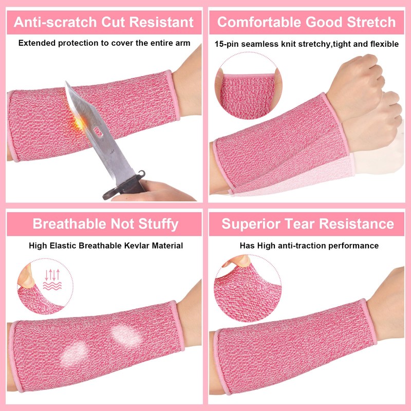 3 Pairs Arm Protectors for Thin Skin and Bruising Cut