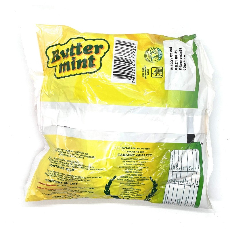Butter Mint - Rich Butter and Mint Candy [40 pieces]