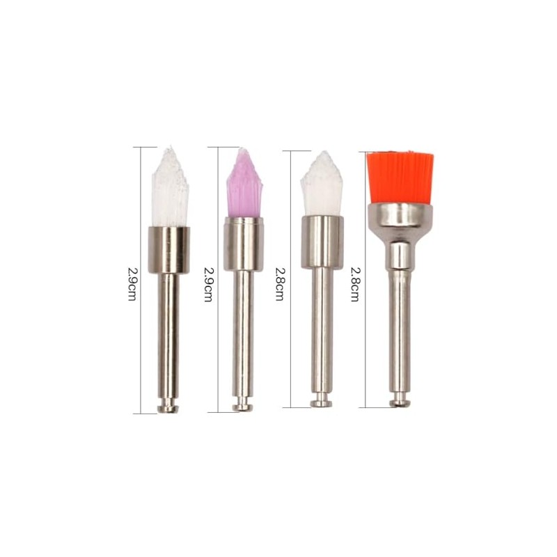 DENTASOP Color Cepillo Plano Suave 100 Unidades Taza Pulidora
