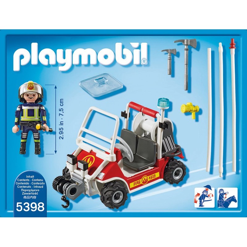 Playmobil 5398 Fire Brigade Cart