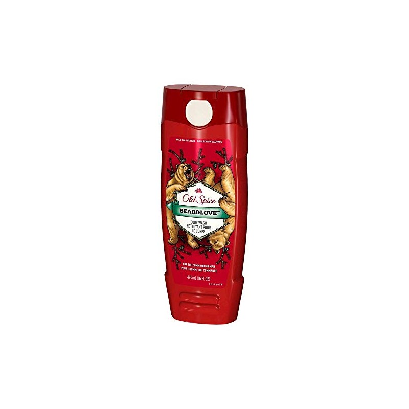 Old Spice Wild Collection Bodywash, Bearglove 16 oz (Pack of