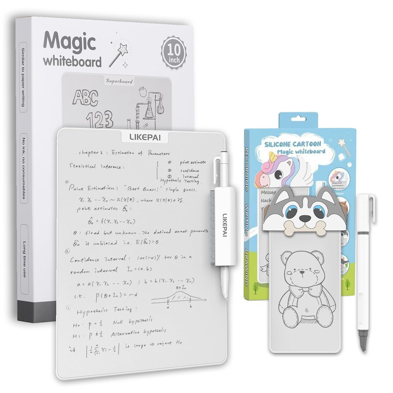 Juego de pizarras blancas mágicas para padres e hijos, de