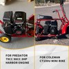 pinkhatcat Exhaust With Muffler for Coleman CT100U Mini bike