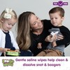 Saline Nose Wipes by Boogie, for Baby & Kids, Face,