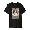 Personal Stalker Dog Beagle Premium T-Shirt