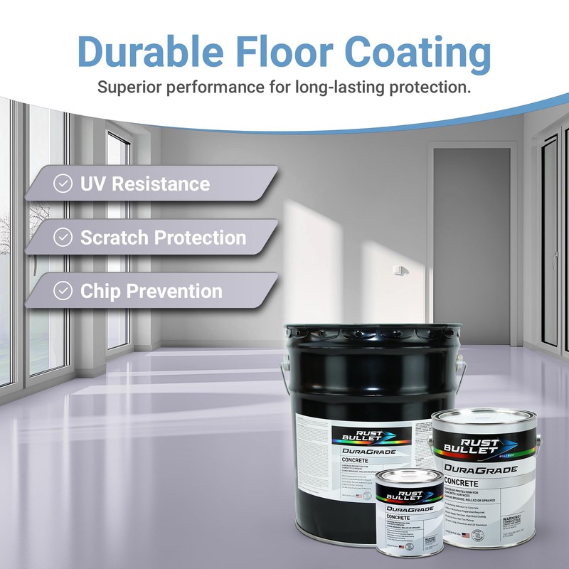 RUST BULLET DuraGrade Concrete - Light Grey - 1 Quart