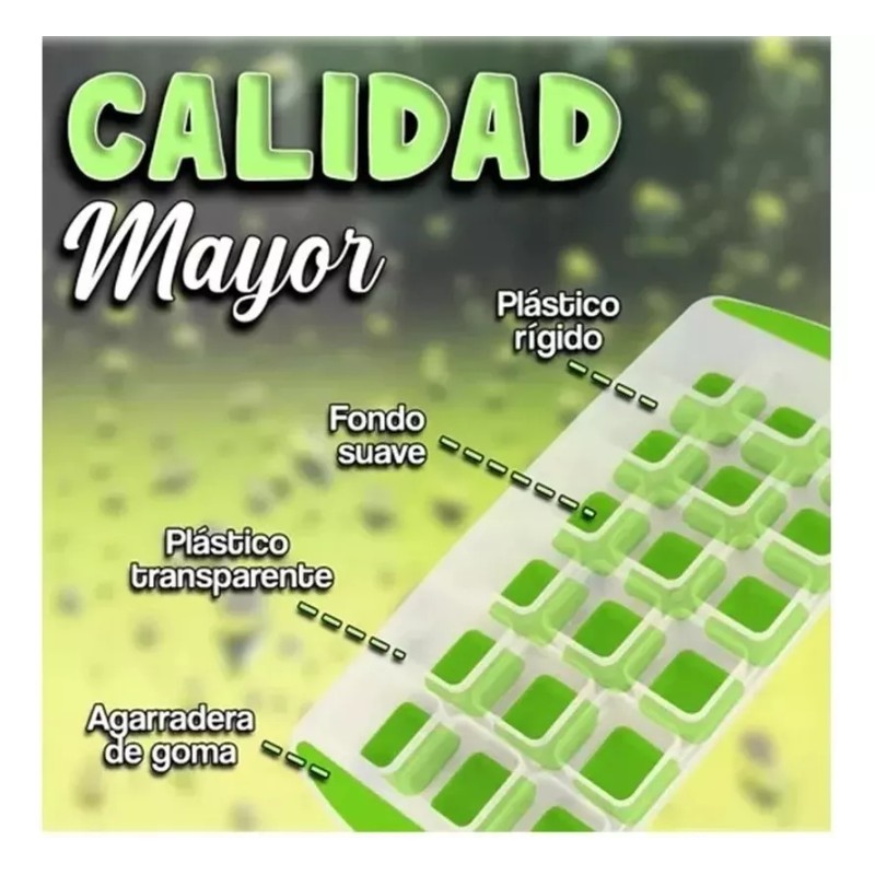 Extreme Beauty Hielo 2 Molde Para 36 Cubos De Hielo