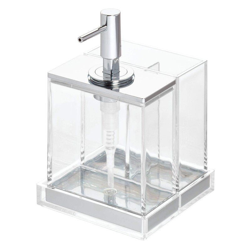 iDesign Set of 3 Bathroom Accessories for Basin, Bathroom Accessories