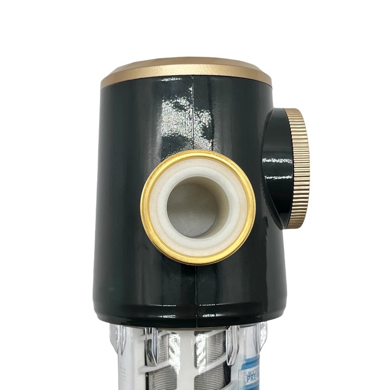 High Flow 40 Micron Spin Down Sediment Filter with Pressure