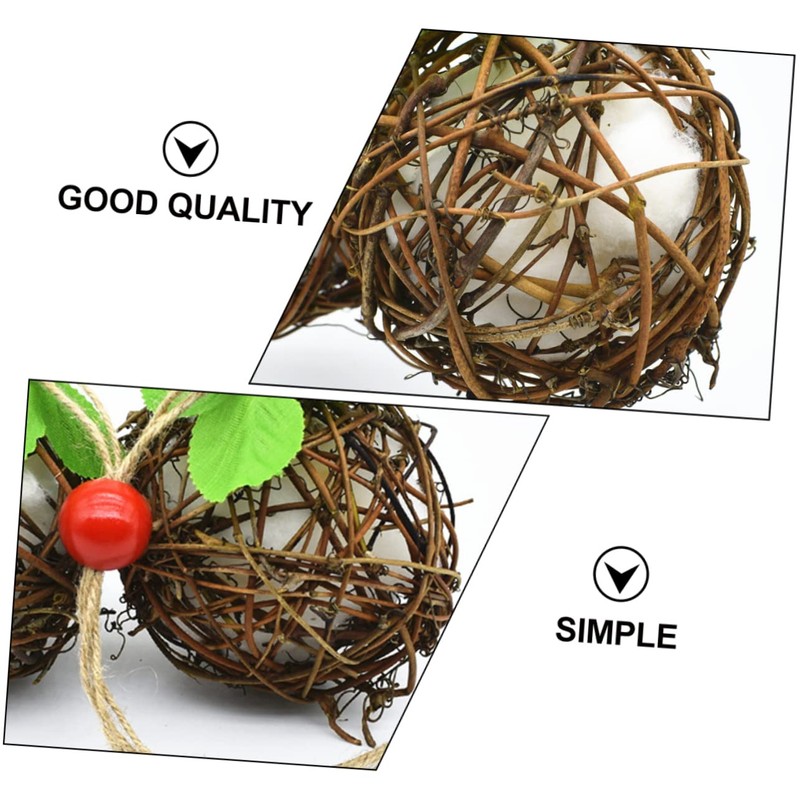 CIYODO Bird Toy Takraw Ball Stylish Nesting Material Attract Hummingbirds