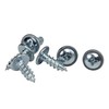 100 Pack Rok Hardware #8 x 1/2" (12.7mm) Standard Thread