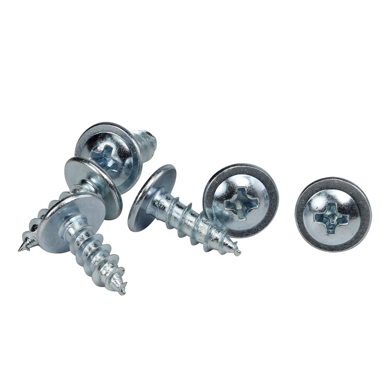 100 Pack Rok Hardware #8 x 1/2" (12.7mm) Standard Thread
