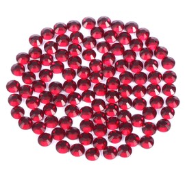 YHMQ DU 1440 pieces rhinestones, nail crystals + rhinestones for nails, crystal PDZ + Siam + SS12 (2.8 + 3.0 mm)