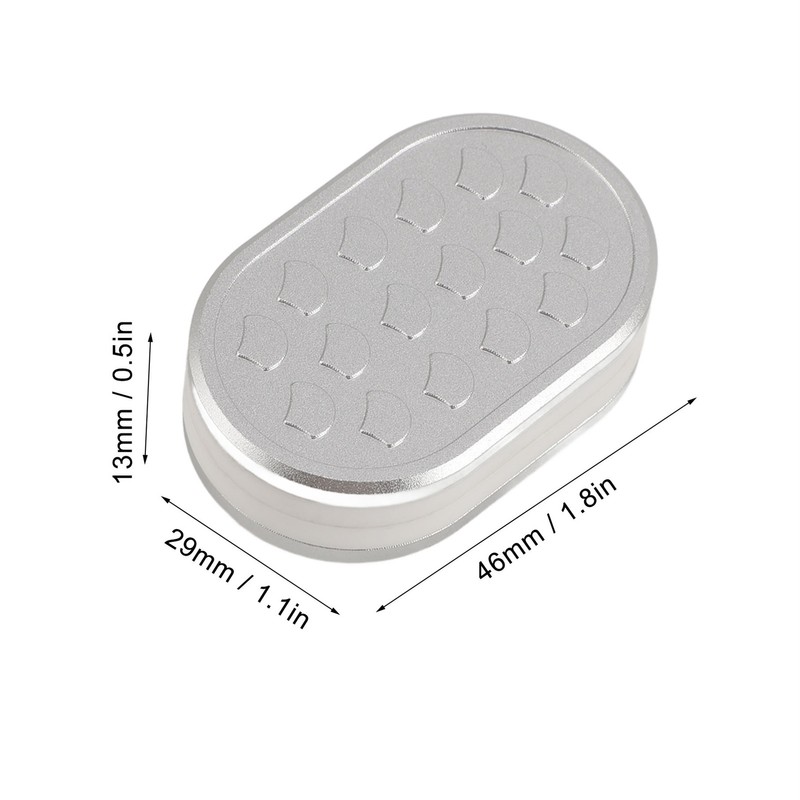 Metal Haptic Push Card Slider Toy for Adults Fingertip Relief