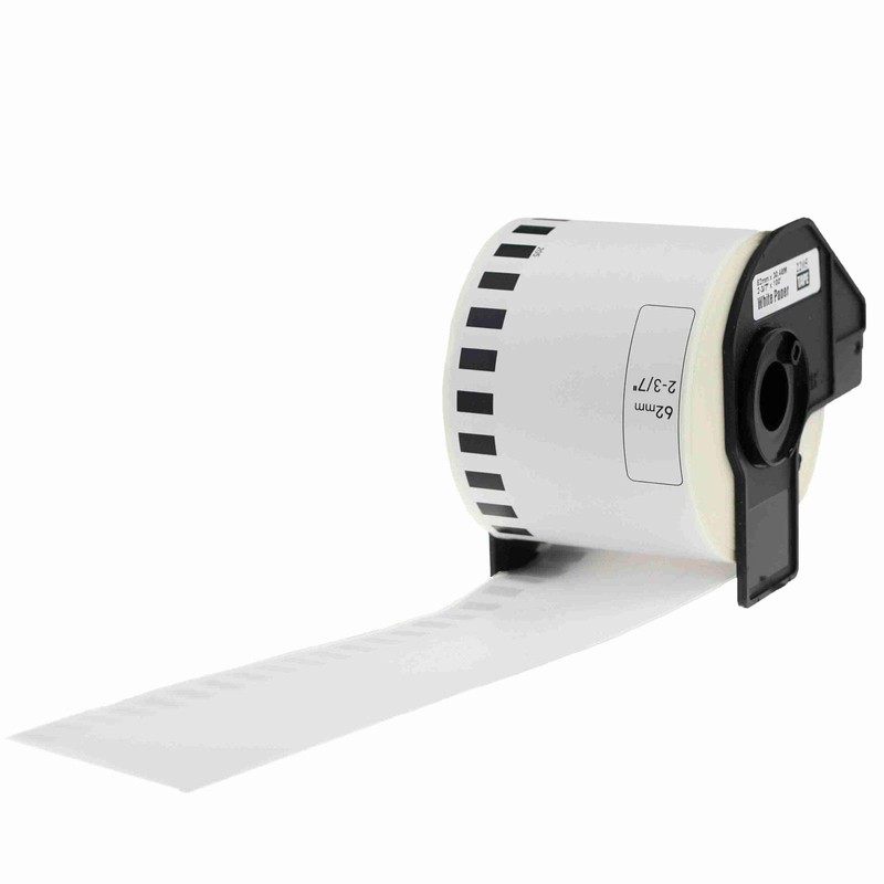 NineLeaf [10Rolls/Case + 10 Cartridge Frame] Label Continuous Paper Roll